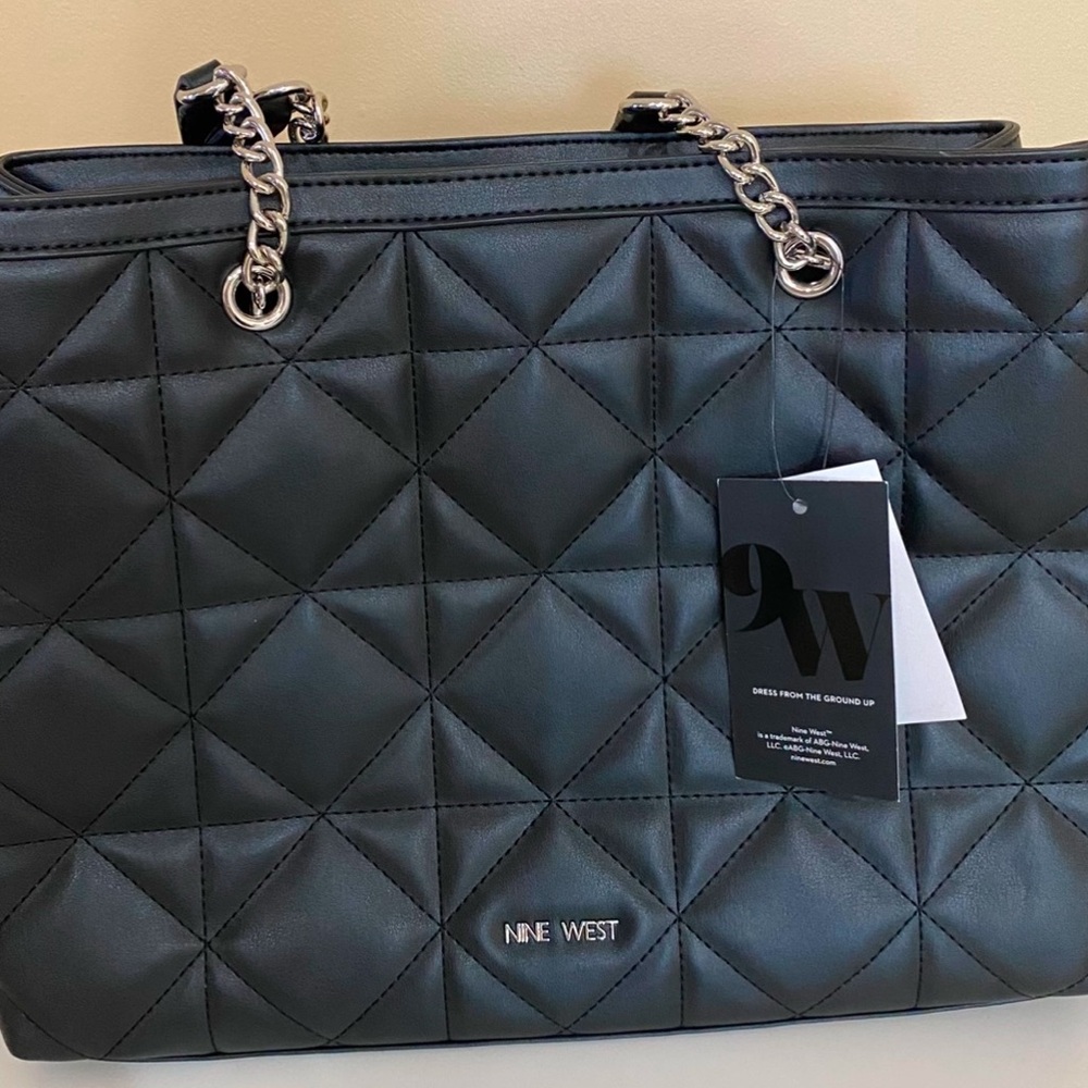 Nine West Black Quilted Women's Bag